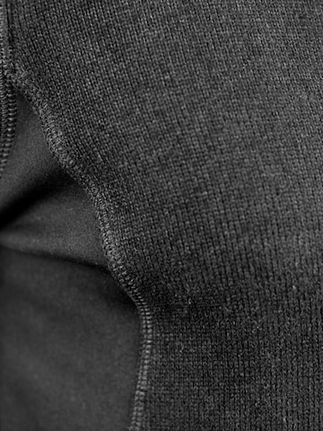 Guggen Mountain Funktionele fleece-jas 'Fusion Fleecejacke MML01 Wanderjacke' in Zwart