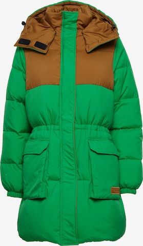 The Jogg Concept Winterjas in Groen: voorkant