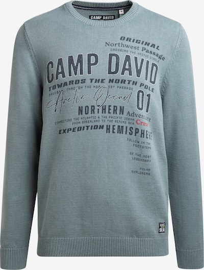 CAMP DAVID Neulepaita värissä yönsininen / minttu / valkoinen, Tuotenäkymä