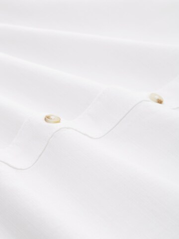 TOM TAILOR Regular fit Button Up Shirt in White