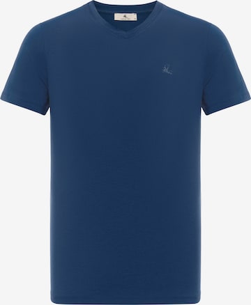 Daniel Hills - Camisa em azul: frente
