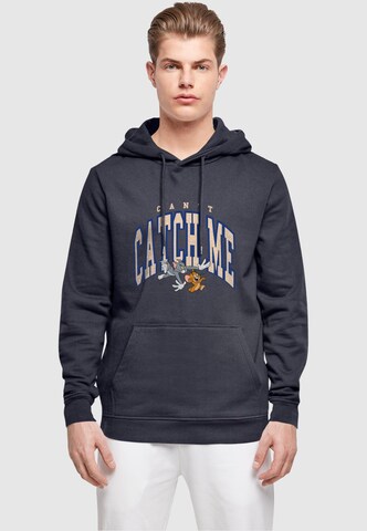 ABSOLUTE CULT Sweatshirt 'Tom and Jerry - Can't Catch' in Blue: front
