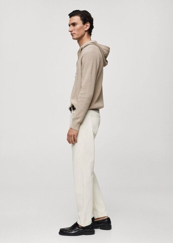 MANGO MAN Pullover in Beige