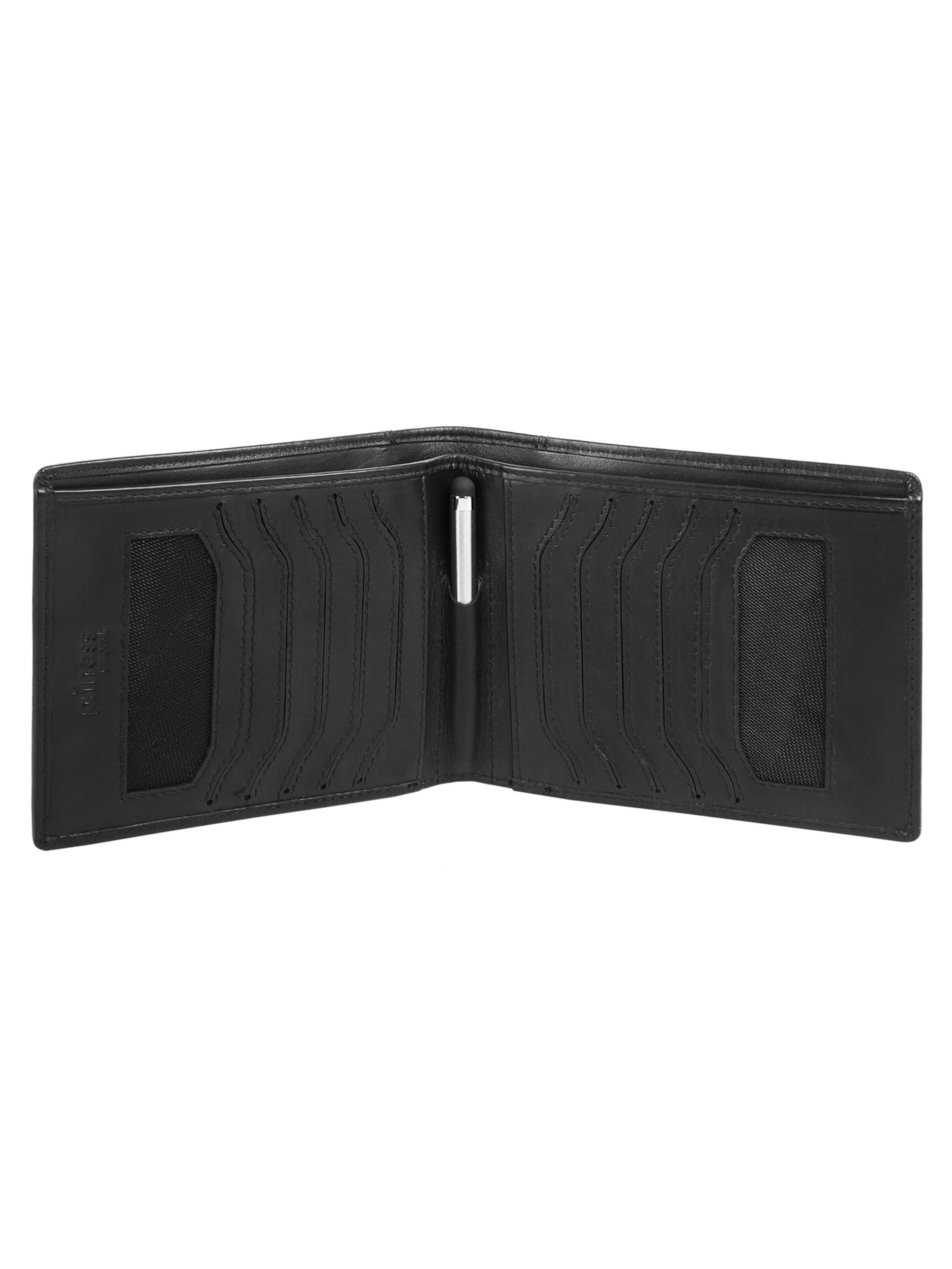 BODENSCHATZ Portemonnaie 'Bodenschatz Geldbörse PRINESS'‌ in Schwarz