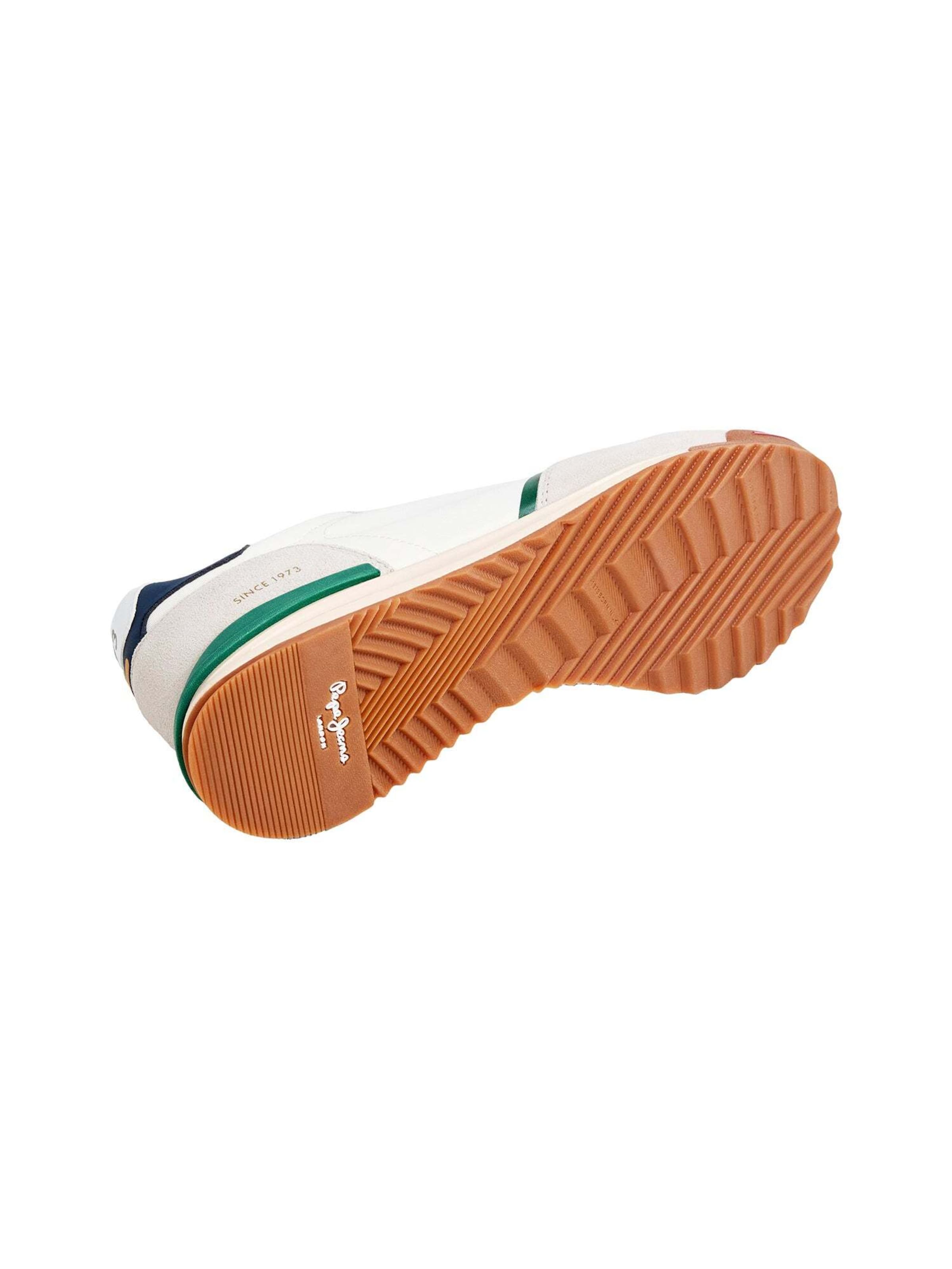 Pepe Jeans Platform trainers 'Marvin College' in White