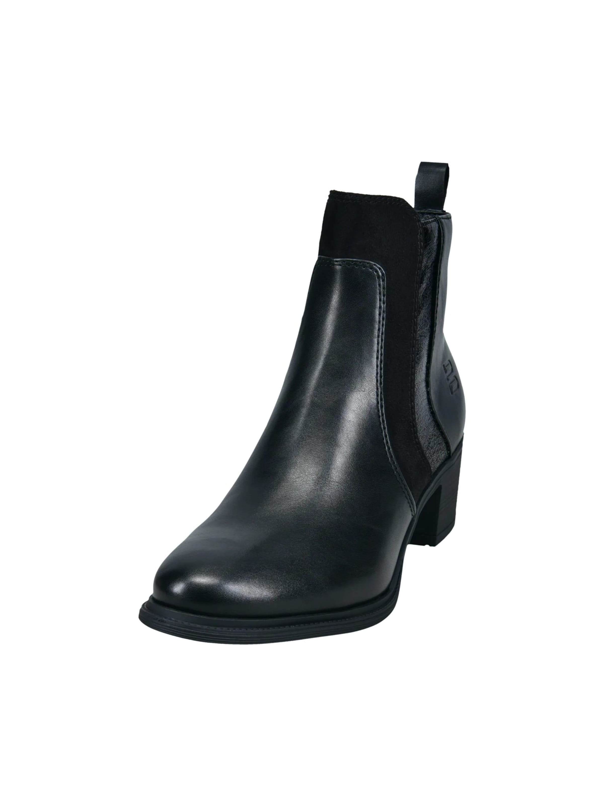 TT. BAGATT Stiefelette in Schwarz: Vorderseite