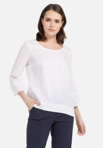 HELMIDGE Blouse in Wit: voorkant