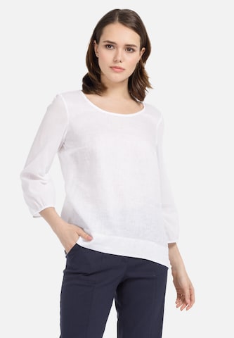 HELMIDGE Blouse in White: front