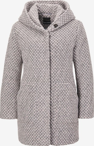 Manteau mi-saison Goldner en gris : devant