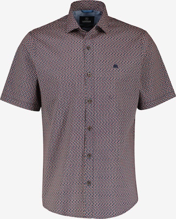 LERROS Button Up Shirt in Blue: front