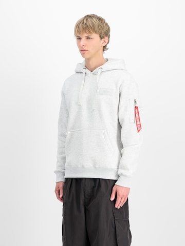 ALPHA INDUSTRIES Sweatshirt i grå