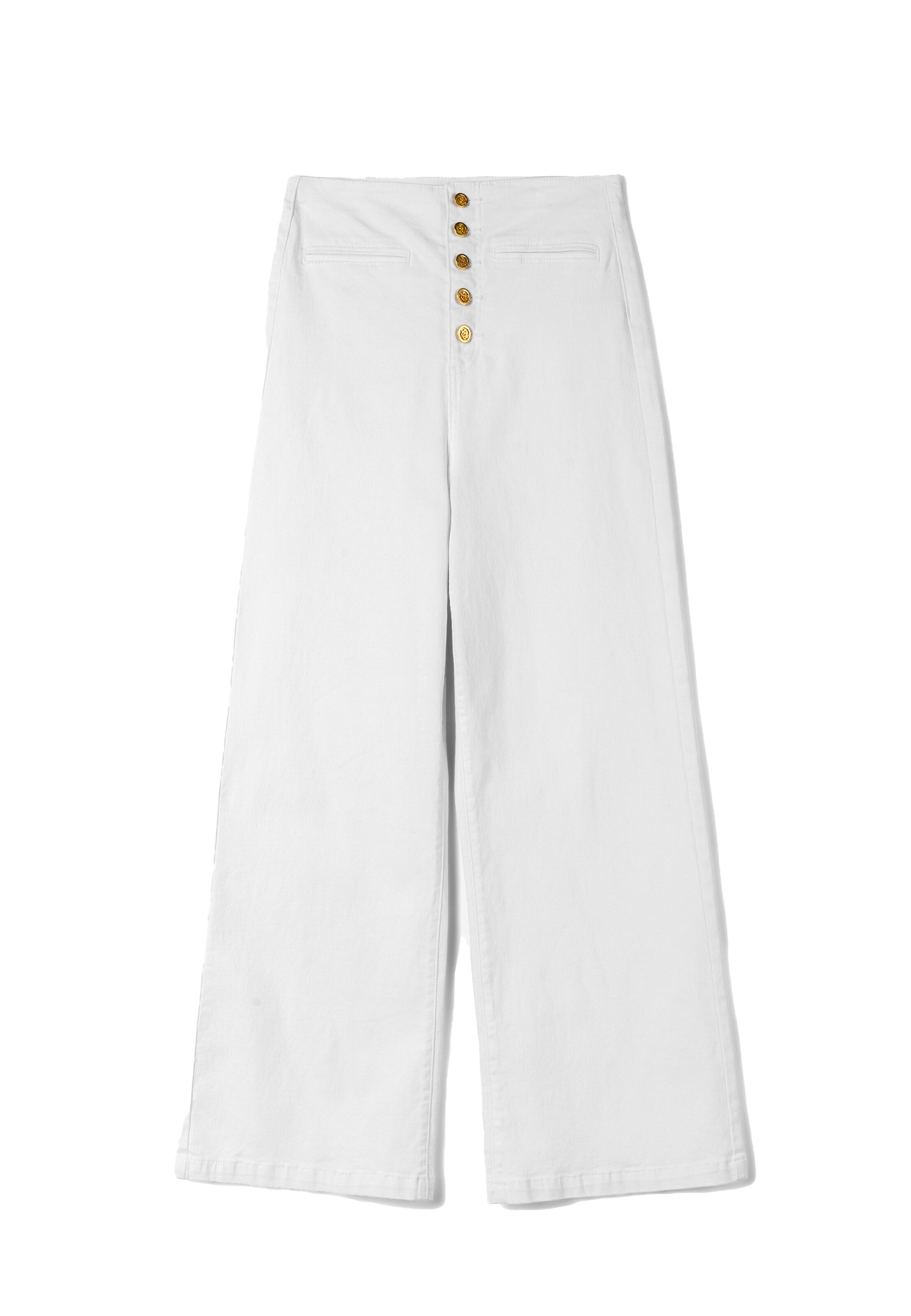 Camomilla Italia Wide Leg Jeans 'DANNIE' in Weiß: Vorderseite