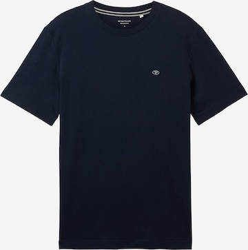 T-Shirt TOM TAILOR en bleu : devant