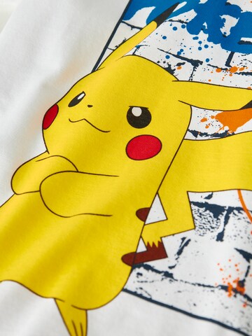 NAME IT - Camiseta 'NMMMIHAT POKEMON' en blanco