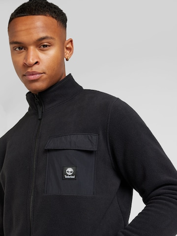 TIMBERLAND Fleecejacke in Schwarz
