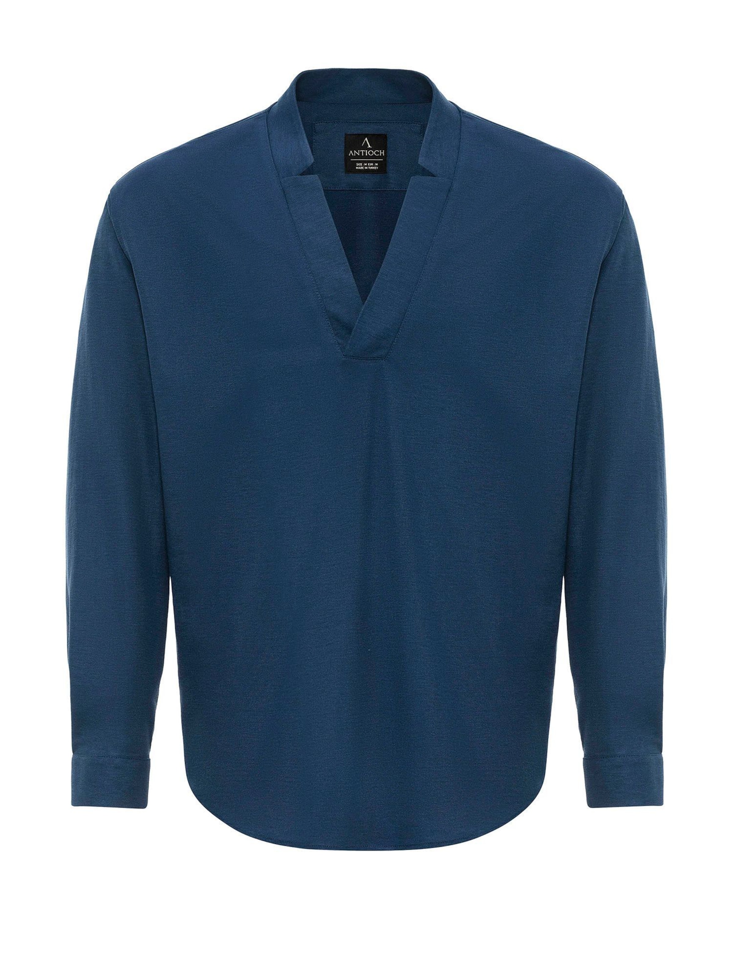 Antioch Regular fit Srajca | modra barva: sprednja stran