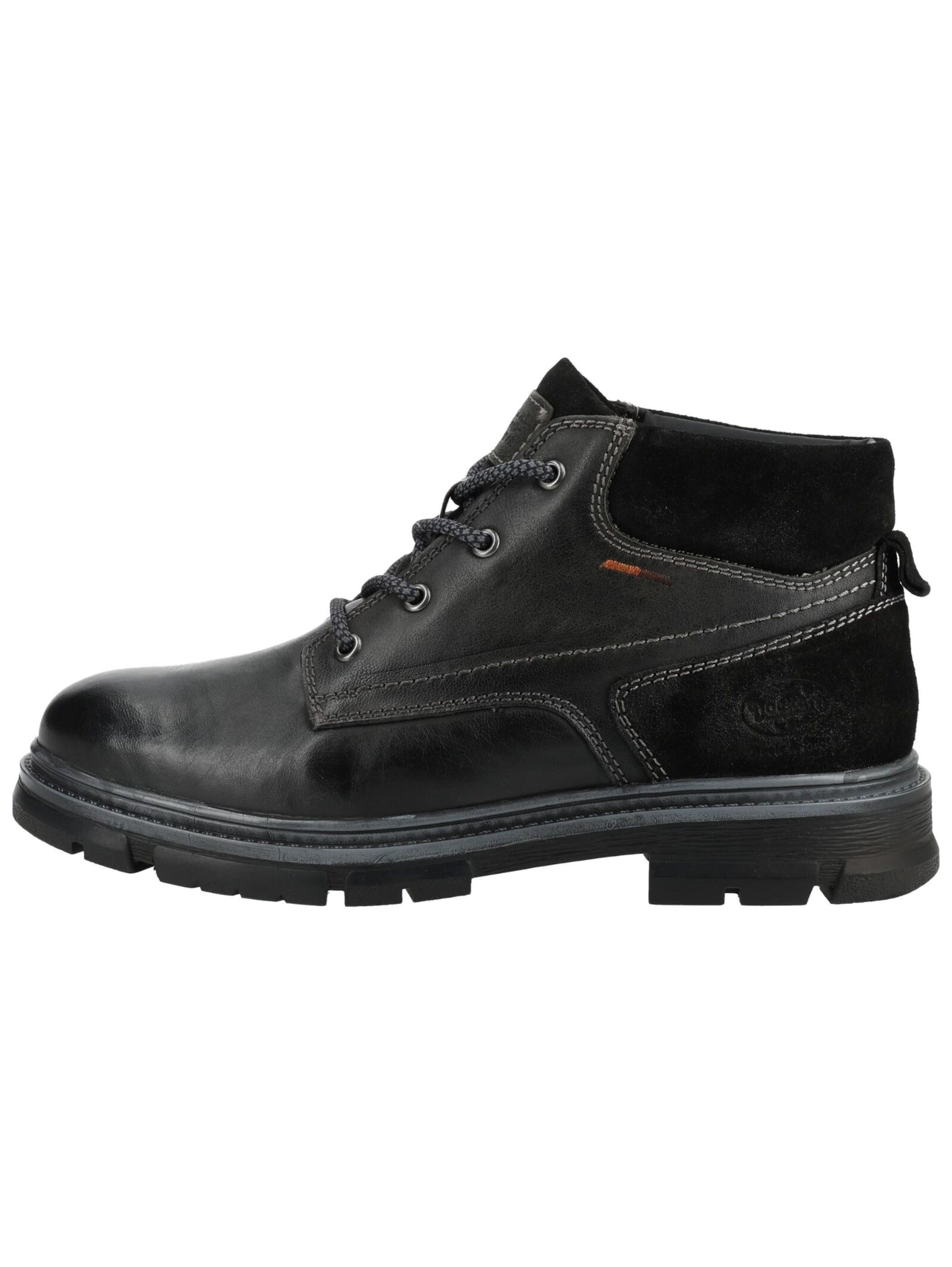 Boots stringati di Dockers by Gerli in nero