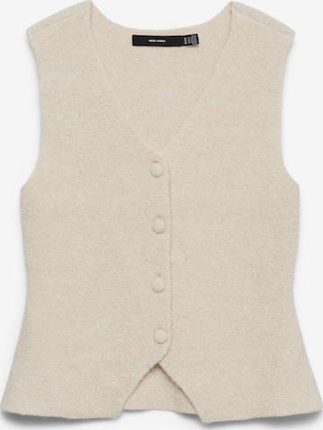 Gilet da completo 'VMStella' di VERO MODA in beige: frontale