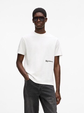 KARL LAGERFELD JEANS Póló - fekete