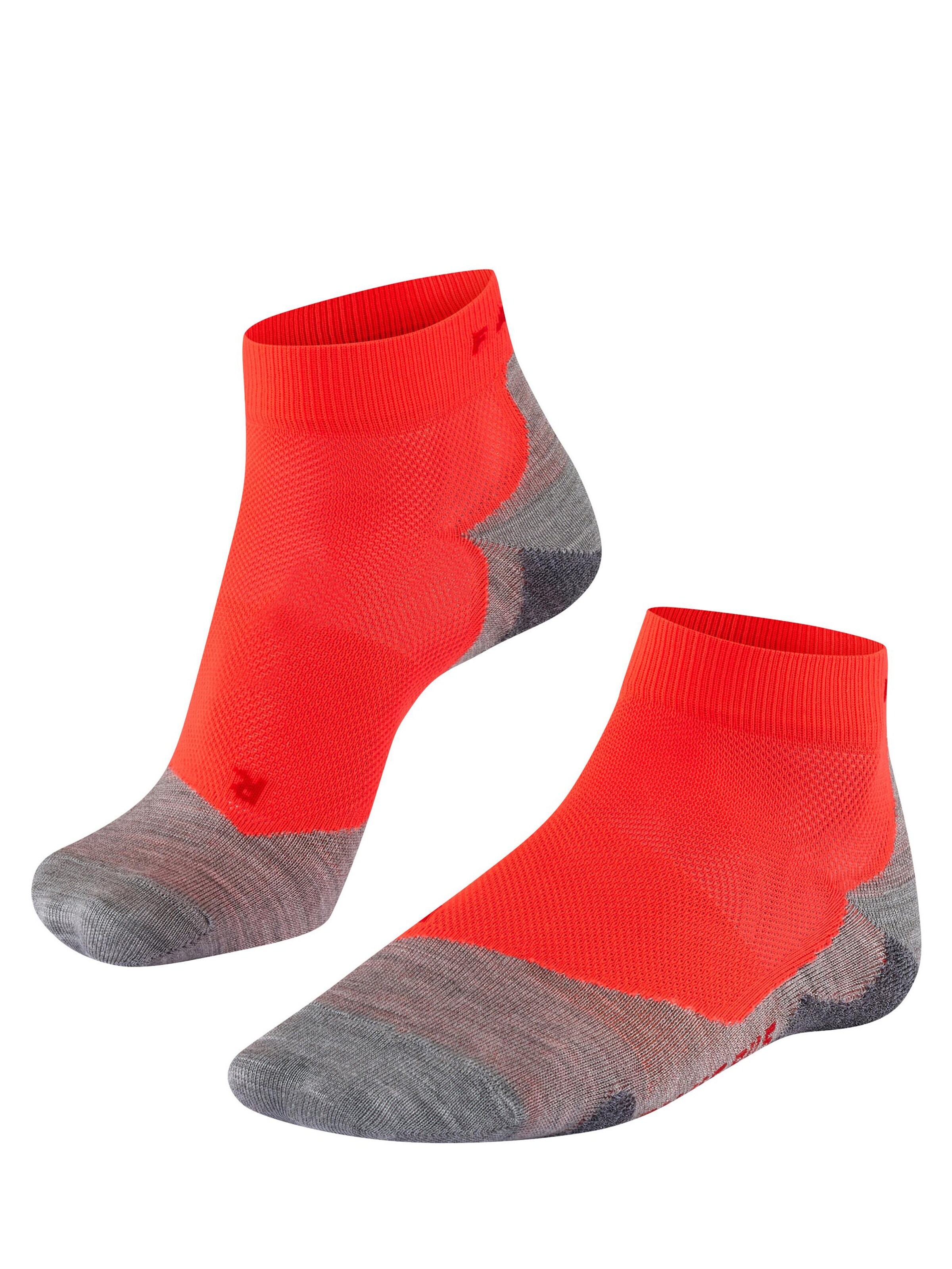 FALKE Athletic Socks 'RU5 Race Short' in Red: front