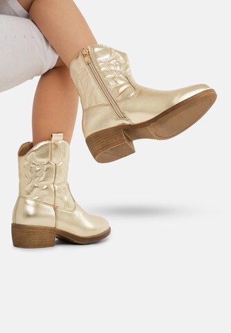 Bottes Salinyang en or