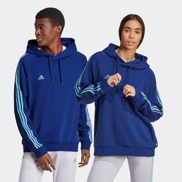 ADIDAS SPORTSWEAR Спортен пуловер 'Tiro' в синьо