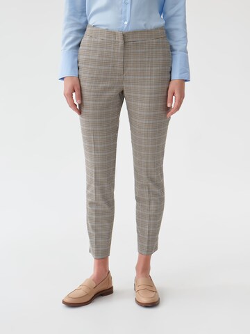 TATUUM Обычный Плиссированные брюки 'KOLIA' в Серый: спереди