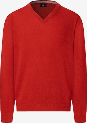 Pull-over Hackett London en rouge : devant