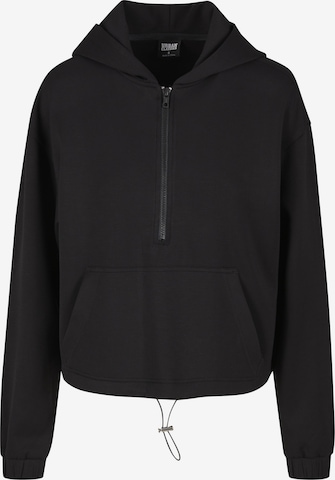 Felpa di Urban Classics in nero: frontale