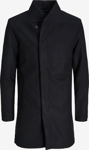 JACK & JONES Between-Seasons Coat in Black: front