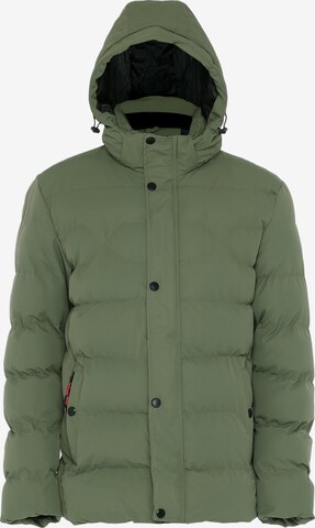 Sloan Winter Jacket in Green: front