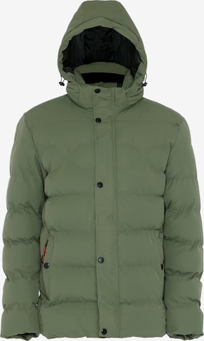 Veste d’hiver Sloan en vert : devant