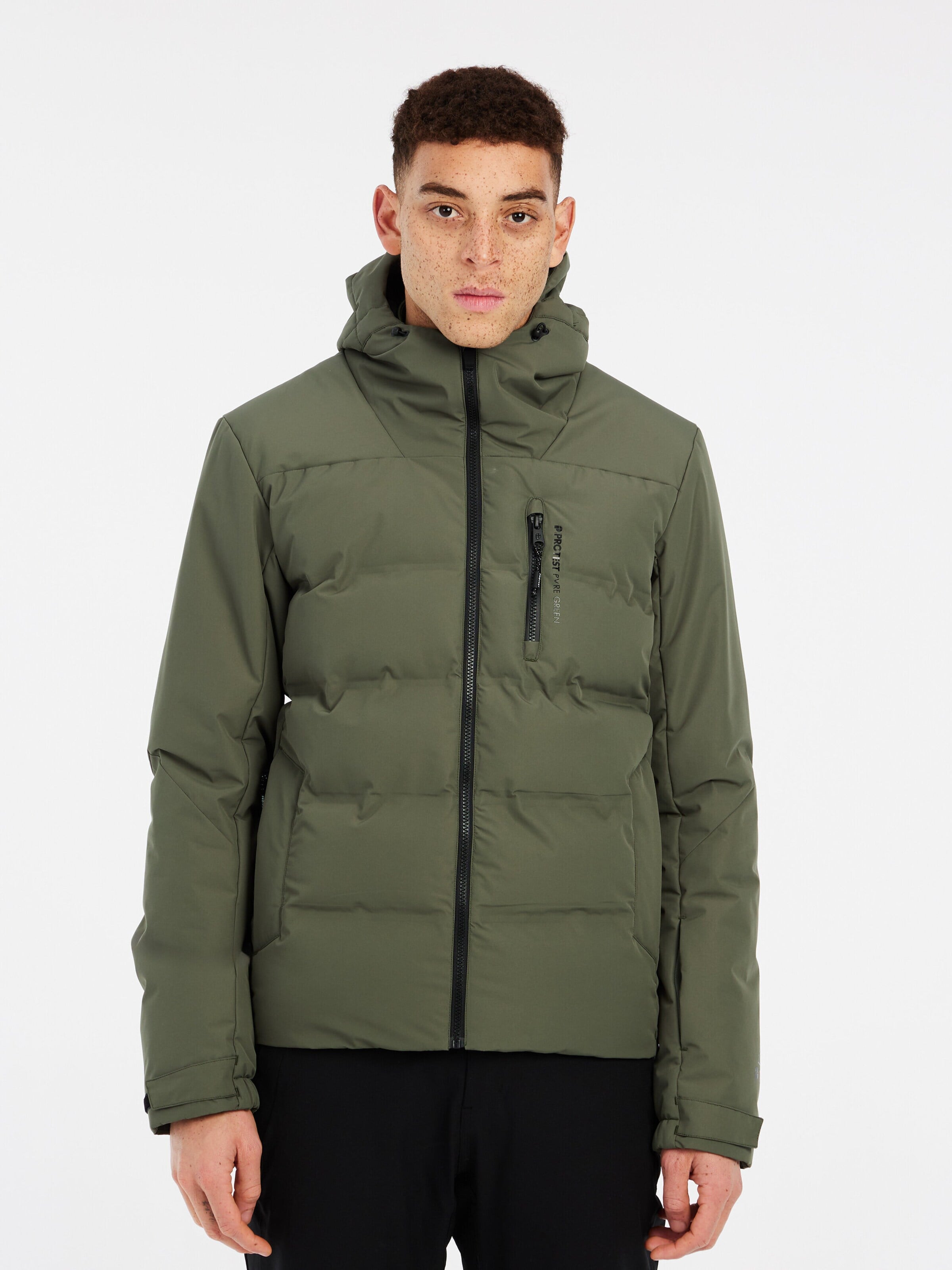 Veste de sport 'PRTSUPERIOR24' PROTEST en vert : devant