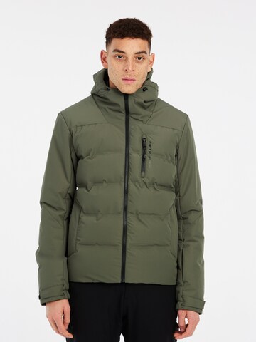 PROTEST Athletic Jacket 'PRTSUPERIOR24' in Green