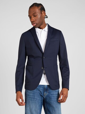 Coupe slim Veste de costume s.Oliver BLACK LABEL en bleu : devant