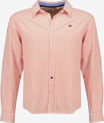 Deeluxe Hemd 'Balt' in Rot: Vorderseite