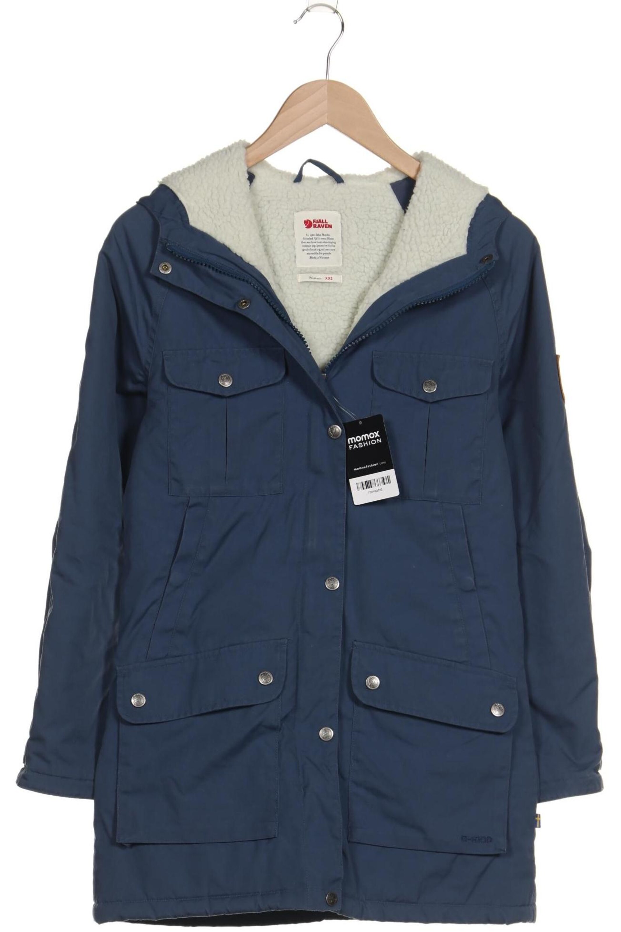Fjällräven Jacket & Coat in XXS in Blue: front
