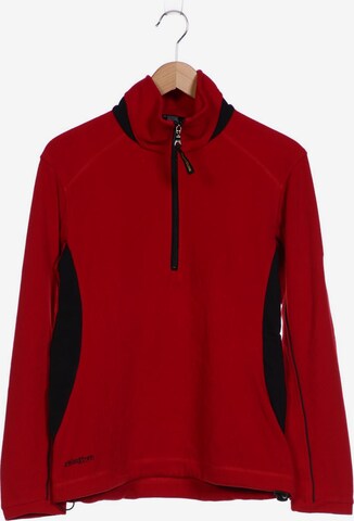 SALEWA Sweatshirt & Zip-Up Hoodie in XL in Red: front