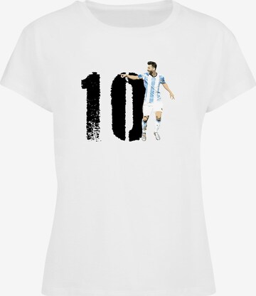 T-shirt 'Player 4' Merchcode en blanc : devant