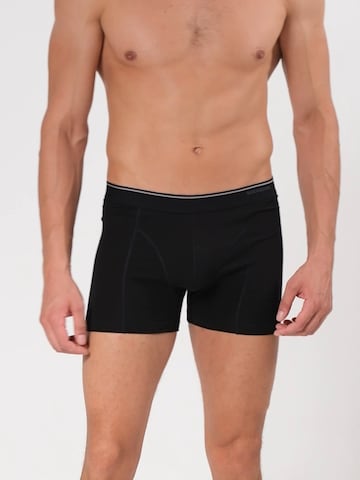 Boxers ' Tender Cotton ' Blackspade en noir : devant