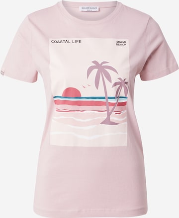 T-shirt Eight2Nine en rose : devant