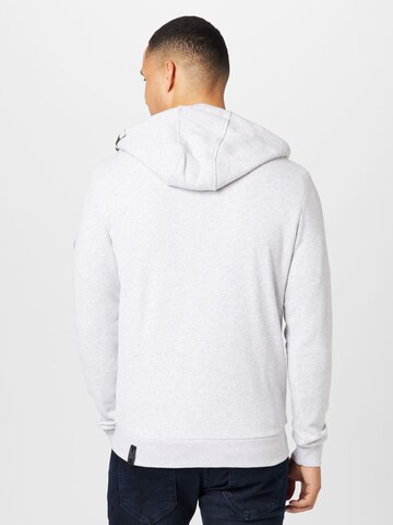 Ragwear Zip-Up Hoodie 'NATE' in Grey