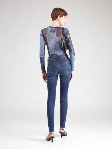 G-STAR Skinny Jeans 'Lhana' in Blau