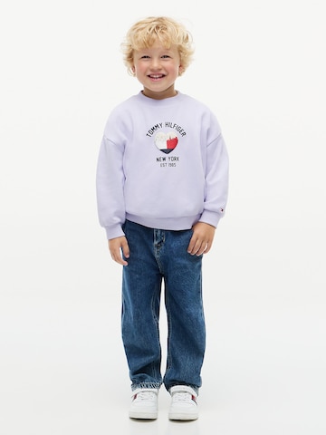 TOMMY HILFIGER - Sweatshirt em roxo