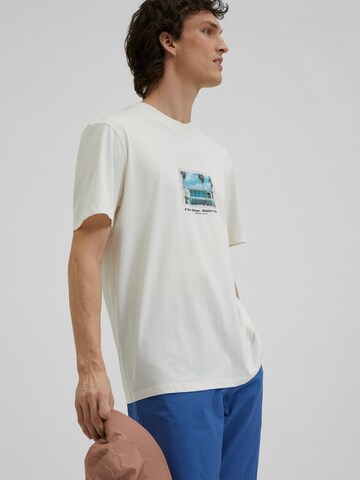 SELECTED HOMME Koszulka 'Denton' w kolorze biały