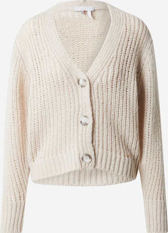 CINQUE Knit Cardigan 'Vivian' in Beige: front