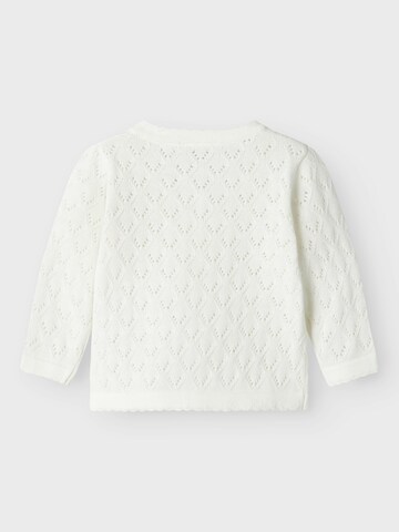 NAME IT Cardigan 'NBFDesina' i hvid