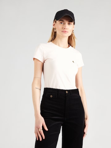 rozā ARMANI EXCHANGE T-Krekls: no priekšpuses