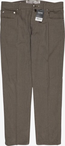 Jacob Cohen Pants in 36 in Brown: front