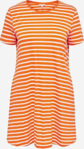 ONLY Carmakoma Dress in Orange: front